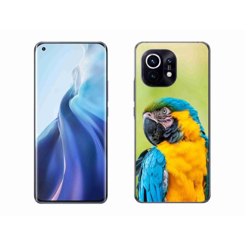 Gél tok mmCase a Xiaomi Mi 11-hez - papagáj ara 2