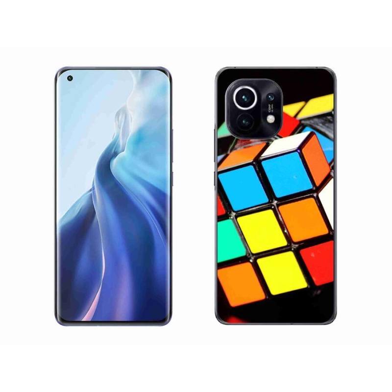 Gél tok mmCase a Xiaomi Mi 11-hez - Rubik-kocka