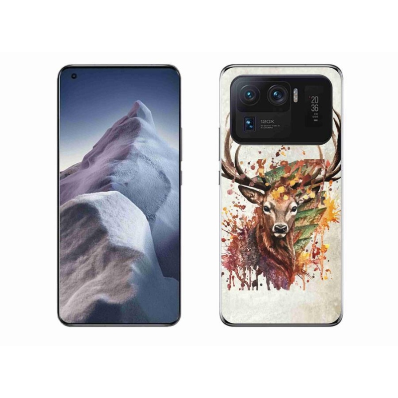 Gél tok mmCase a Xiaomi Mi 11 Ultra készülékhez - szarvas 1