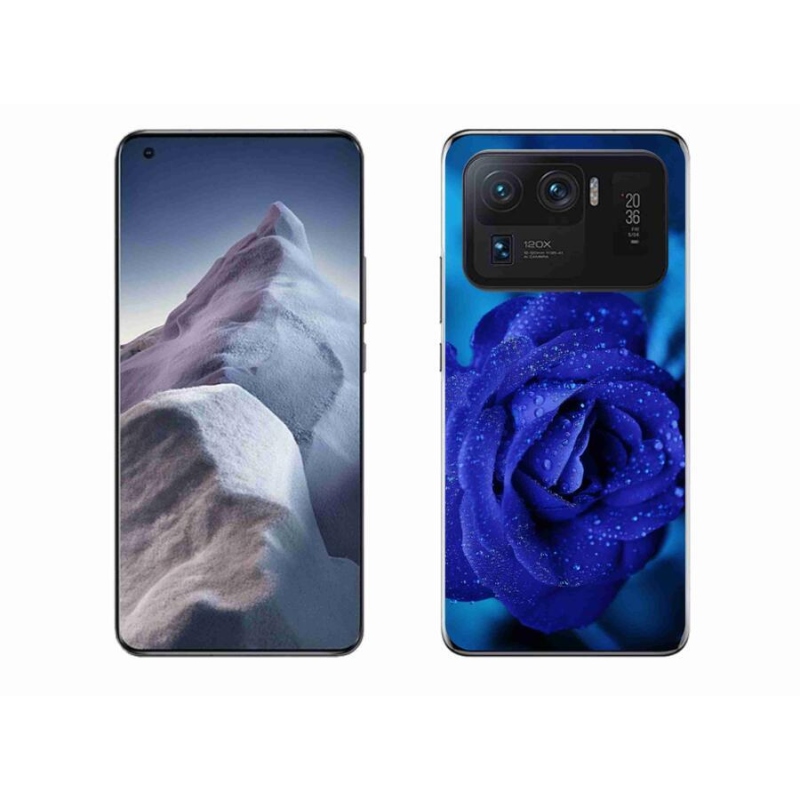 Gél tok mmCase a Xiaomi Mi 11 Ultra készülékhez - kék rózsa