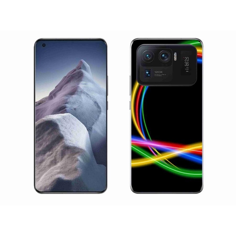 Gél tok mmCase a Xiaomi Mi 11 Ultra számára - neon körök