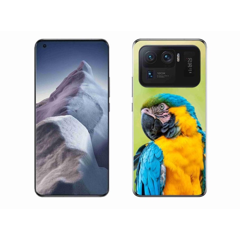 Gél tok mmCase a Xiaomi Mi 11 Ultra készülékhez - parrot ara 2