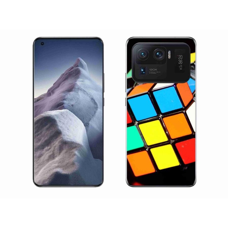 Gél tok mmCase a Xiaomi Mi 11 Ultra számára - Rubik-kocka