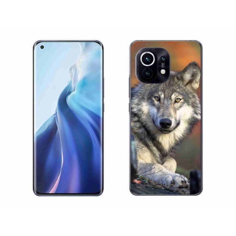 Gél tok mmCase a Xiaomi Mi 11-hez - farkas