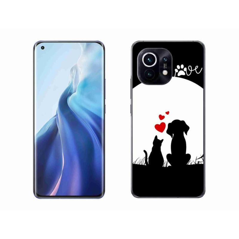 Gél tok mmCase a Xiaomi Mi 11-hez - állatszerelem