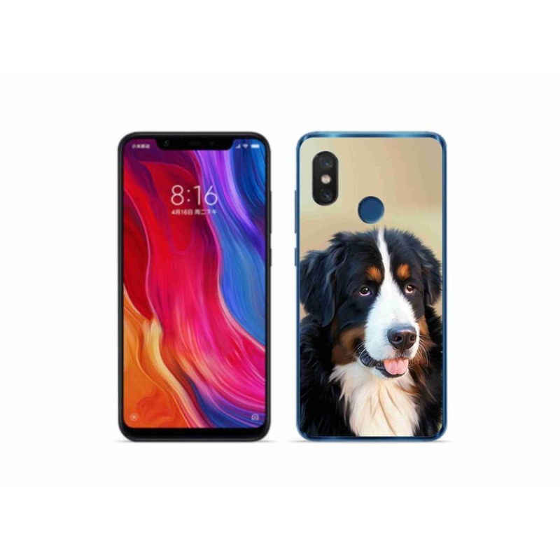 Gél tok mmCase a Xiaomi Mi 8-hoz - Berni hegyi kutya