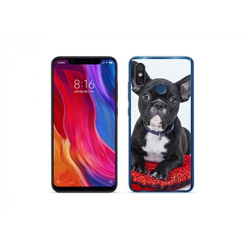 Gél tok mmCase a Xiaomi Mi 8-hoz - bulldog