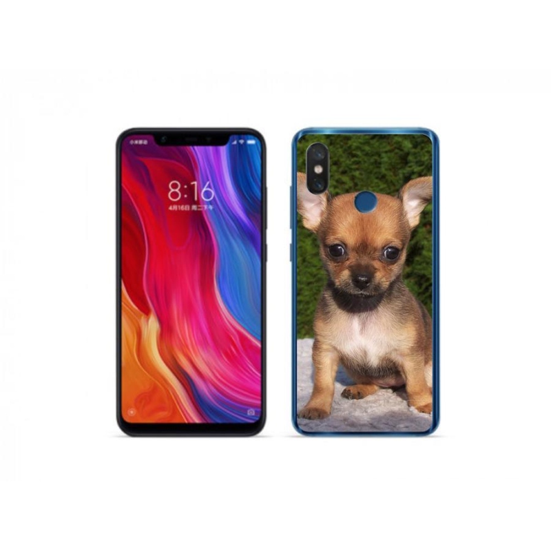 Gél tok mmCase a Xiaomi Mi 8-hoz - chihuahua 3