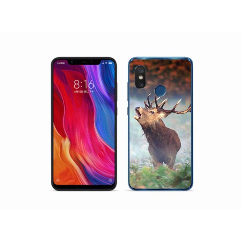 Gél tok mmCase a Xiaomi Mi 8-hoz - szarvas 2