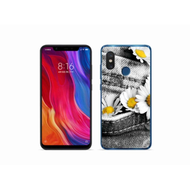 Gél tok mmCase a Xiaomi Mi 8-hoz - Százszorszépek