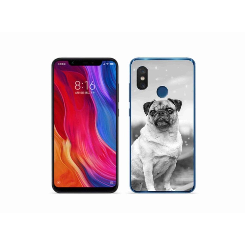 Gél tok mmCase a Xiaomi Mi 8-hoz - mopsz