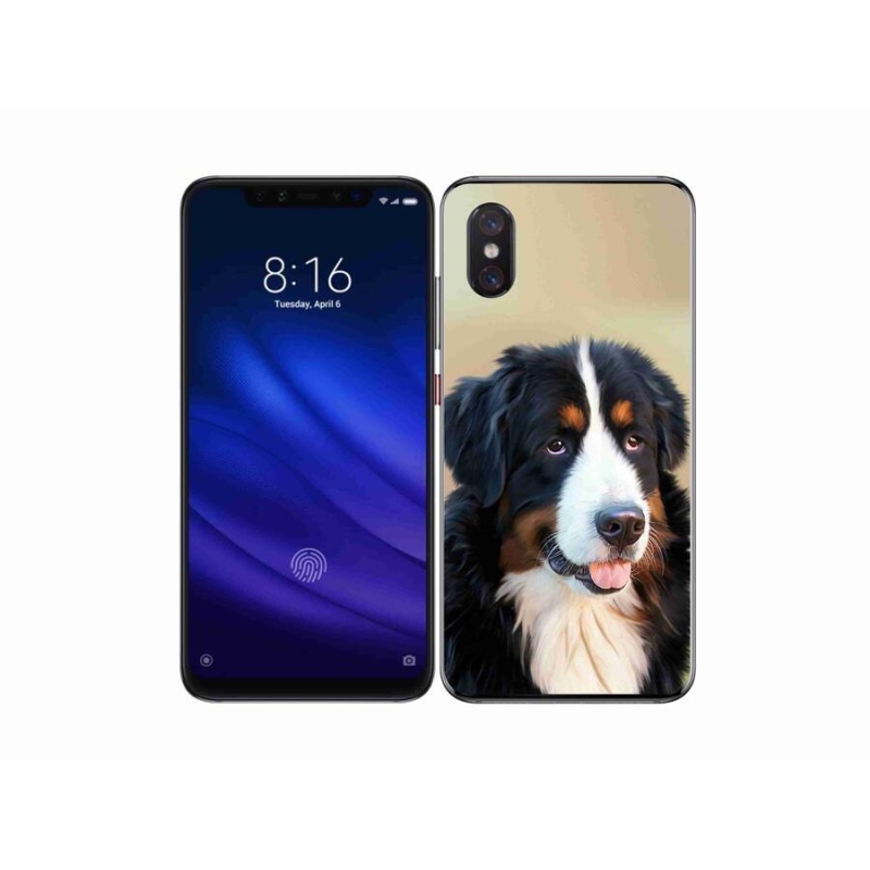 Gél tok mmCase a Xiaomi Mi 8 Pro készülékhez - Berni hegyi kutya