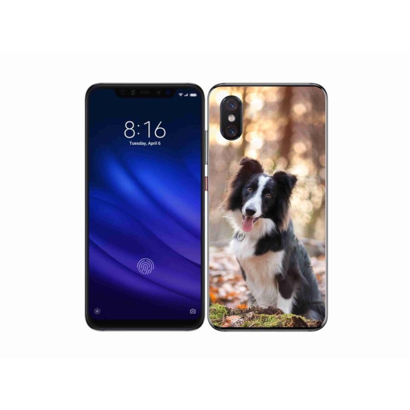 Gél tok mmCase a Xiaomi Mi 8 Pro számára - border colie 1