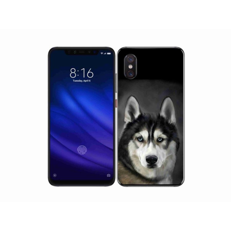 Gél tok mmCase a Xiaomi Mi 8 Pro-hoz - husky