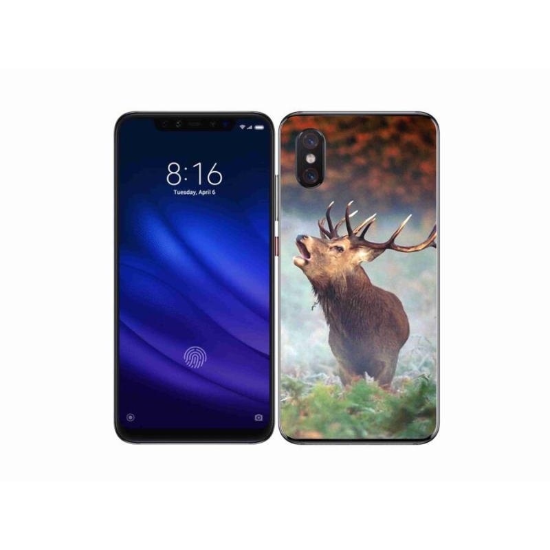 Gél tok mmCase a Xiaomi Mi 8 Pro-hoz - szarvas 2
