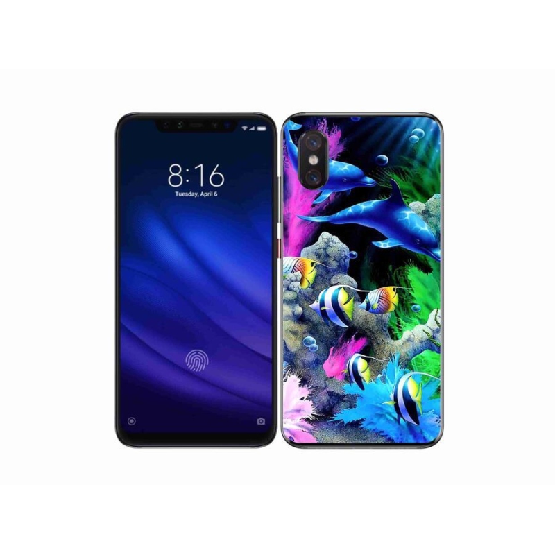Gél tok mmCase a Xiaomi Mi 8 Pro készülékhez - Sea World