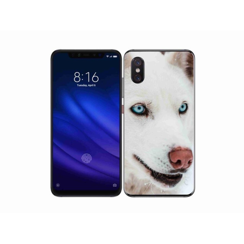 Gél tok mmCase a Xiaomi Mi 8 Pro számára - kutyaszemmel nézet