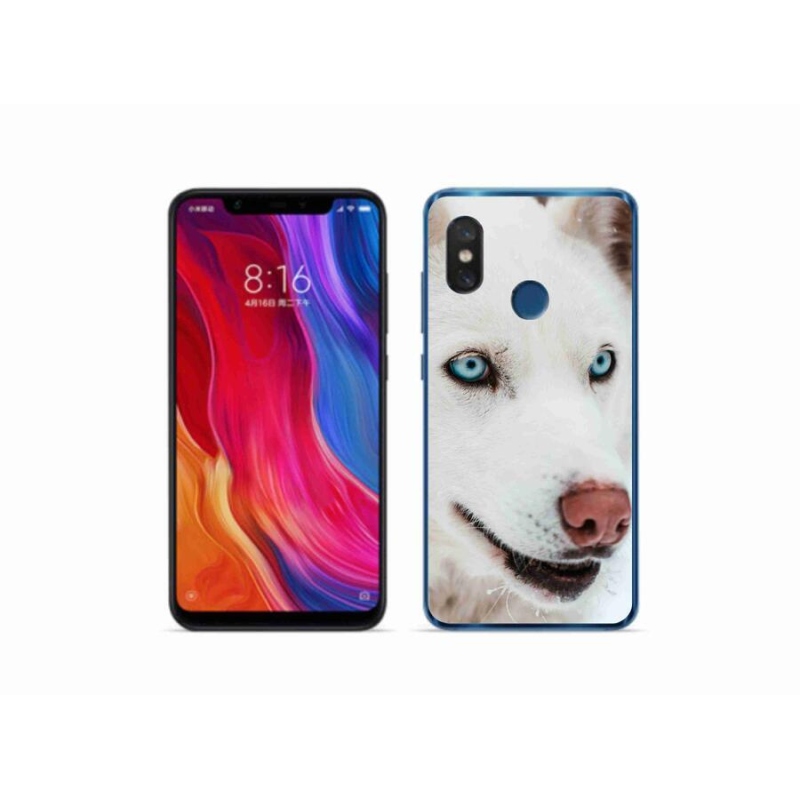 Gél tok mmCase a Xiaomi Mi 8 készülékhez - kutyaszemmel nézve