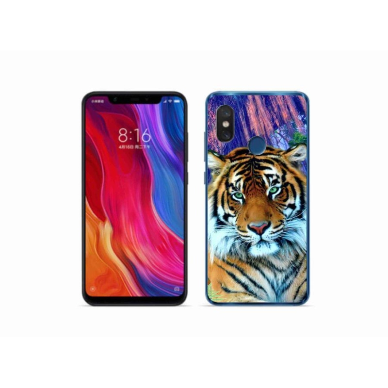 Gél tok mmCase a Xiaomi Mi 8-hoz - tigris