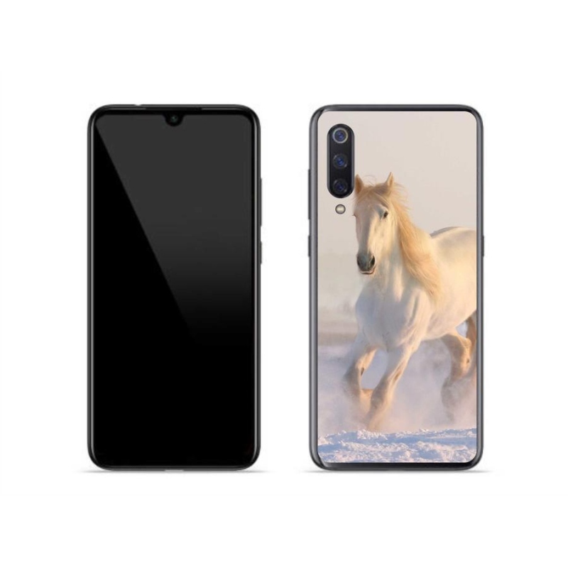 Gél tok mmCase a Xiaomi Mi 9-hez - ló a hóban