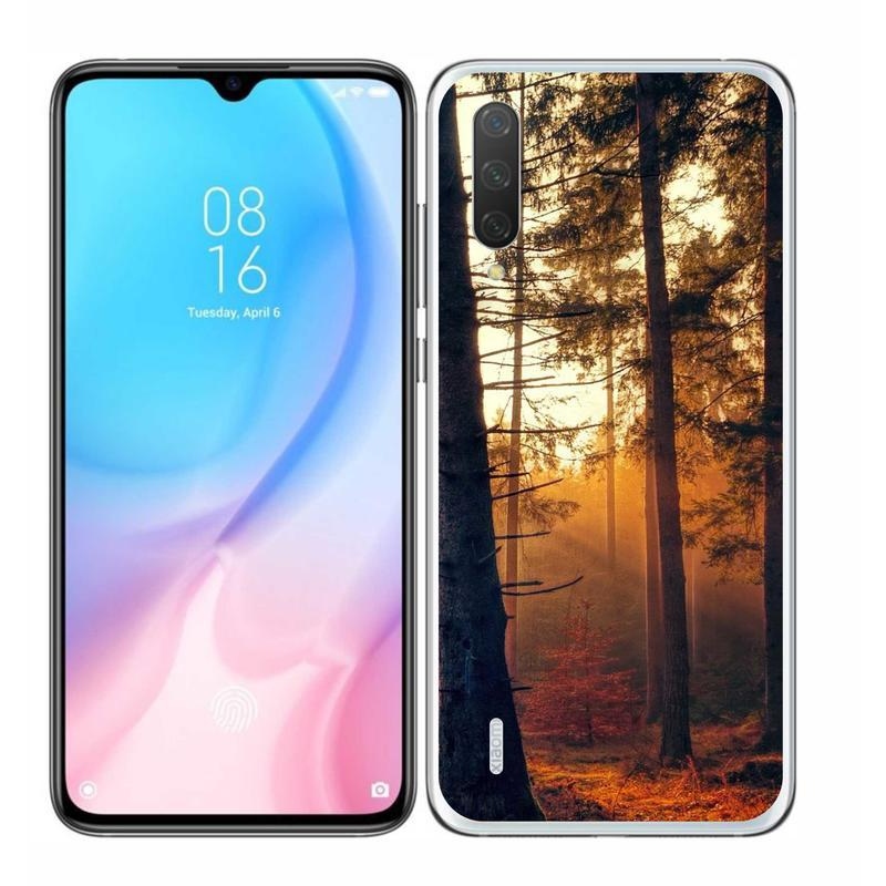 Gél tok mmCase a Xiaomi Mi 9 Lite készülékhez - erdő