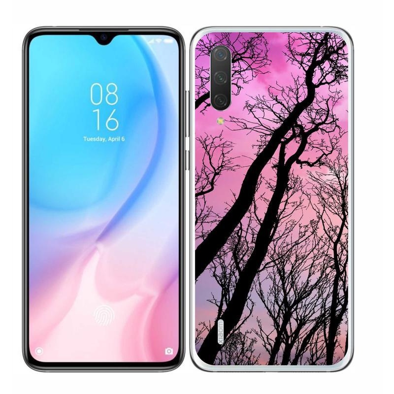 Gél tok mmCase a Xiaomi Mi 9 Lite készülékhez - kidőlt fák