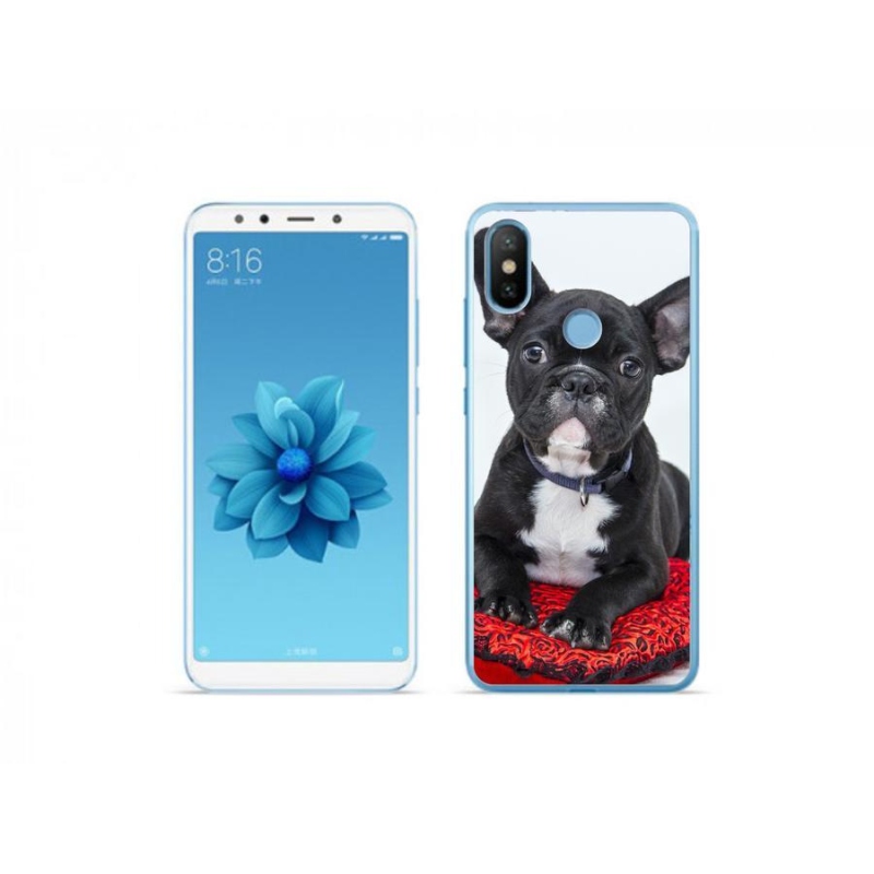 Gél tok mmCase a Xiaomi Mi A2-hez - bulldog