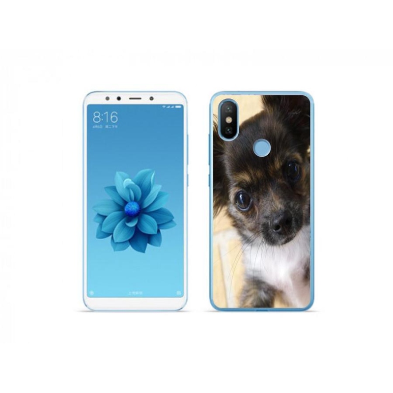 Gél tok mmCase a Xiaomi Mi A2-hez - chihuahua 2