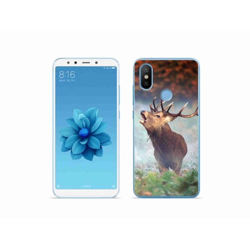 Gél tok mmCase a Xiaomi Mi A2-hez - szarvas 2