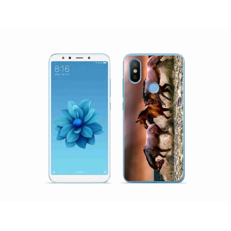 Gél tok mmCase a Xiaomi Mi A2-hez - lovak 1