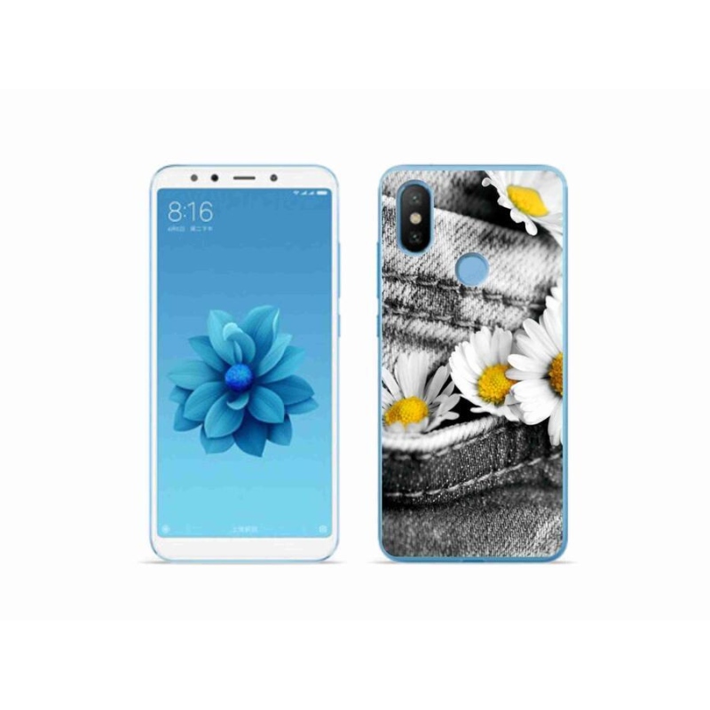 Gél tok mmCase a Xiaomi Mi A2 készülékhez - Százszorszépek