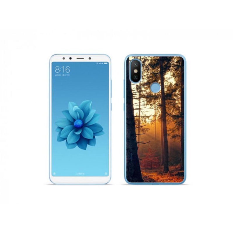 Gél tok mmCase a Xiaomi Mi A2-hez - erdő