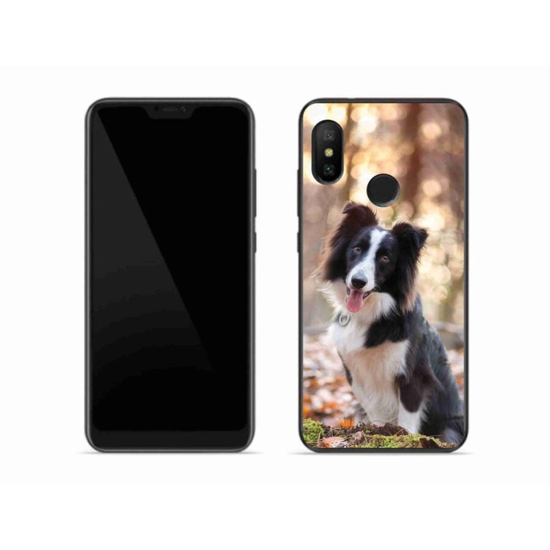 Gél tok mmCase a Xiaomi Mi A2 Lite készülékhez - border colie 1