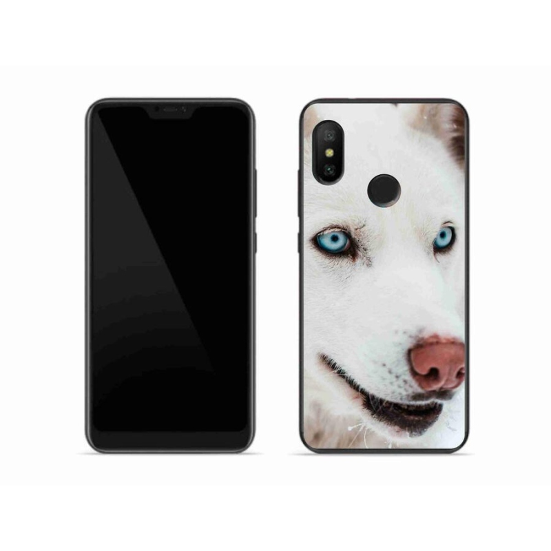 Gél tok mmCase a Xiaomi Mi A2 Lite készülékhez - kutyaszemmel nézve
