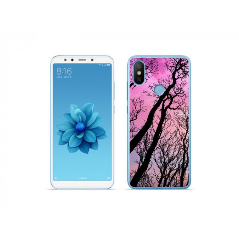 Gél tok mmCase a Xiaomi Mi A2-hez - kidőlt fák