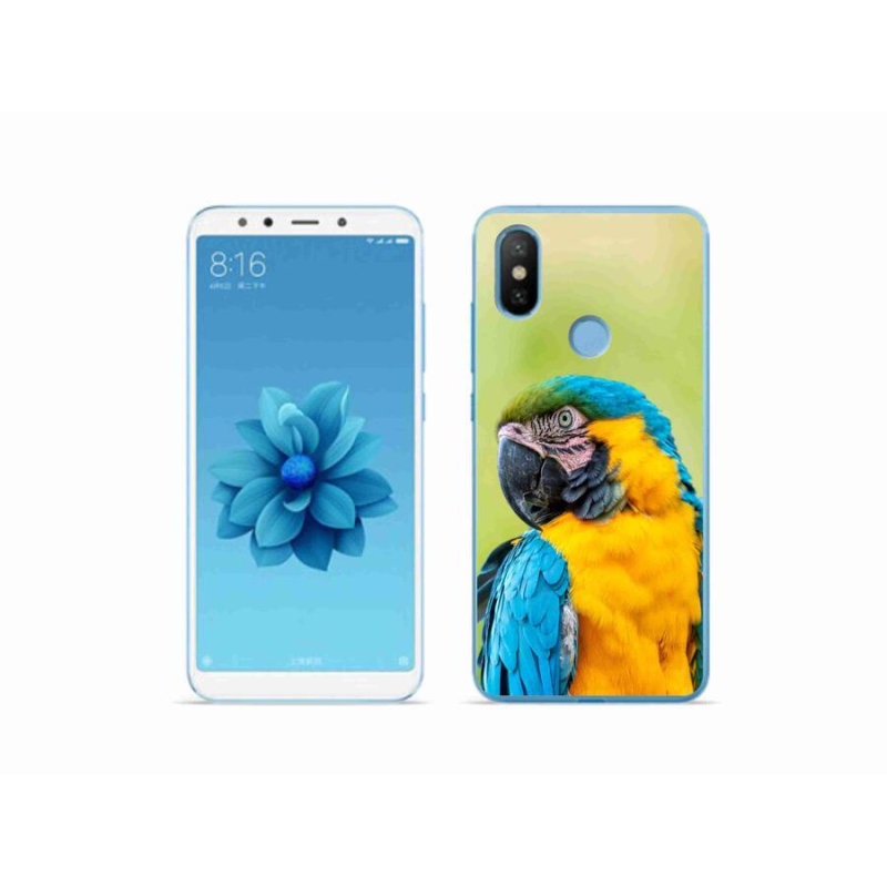 Gél tok mmCase a Xiaomi Mi A2 készülékhez - parrot ara 2