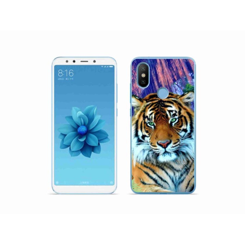 Gél tok mmCase a Xiaomi Mi A2-hez - tigris