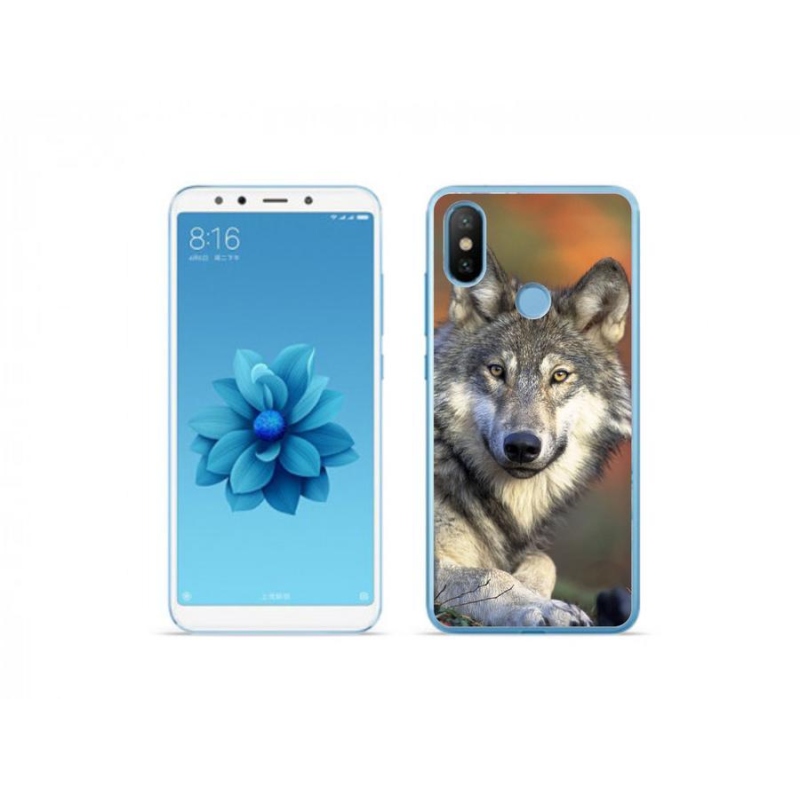 Gél tok mmCase a Xiaomi Mi A2 készülékhez - farkas