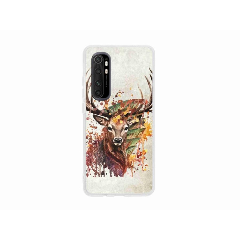 Gél tok mmCase a Xiaomi Mi Note 10 Lite-hoz - szarvas 1