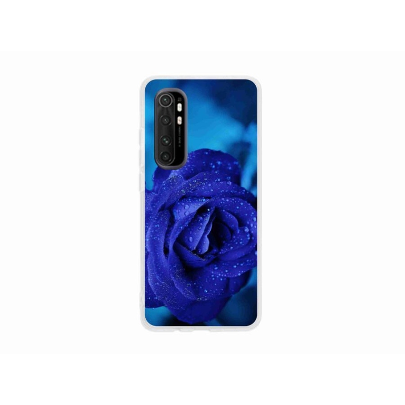 Gél tok mmCase a Xiaomi Mi Note 10 Lite készülékhez - kék rózsa