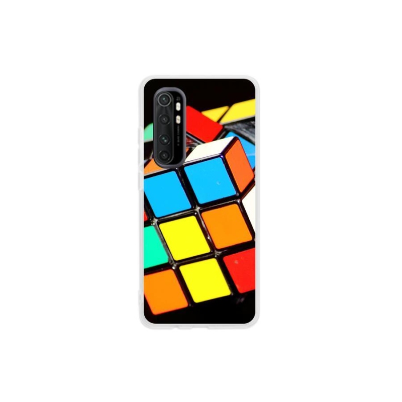 Gél tok mmCase a Xiaomi Mi Note 10 Lite készülékhez - Rubik-kocka