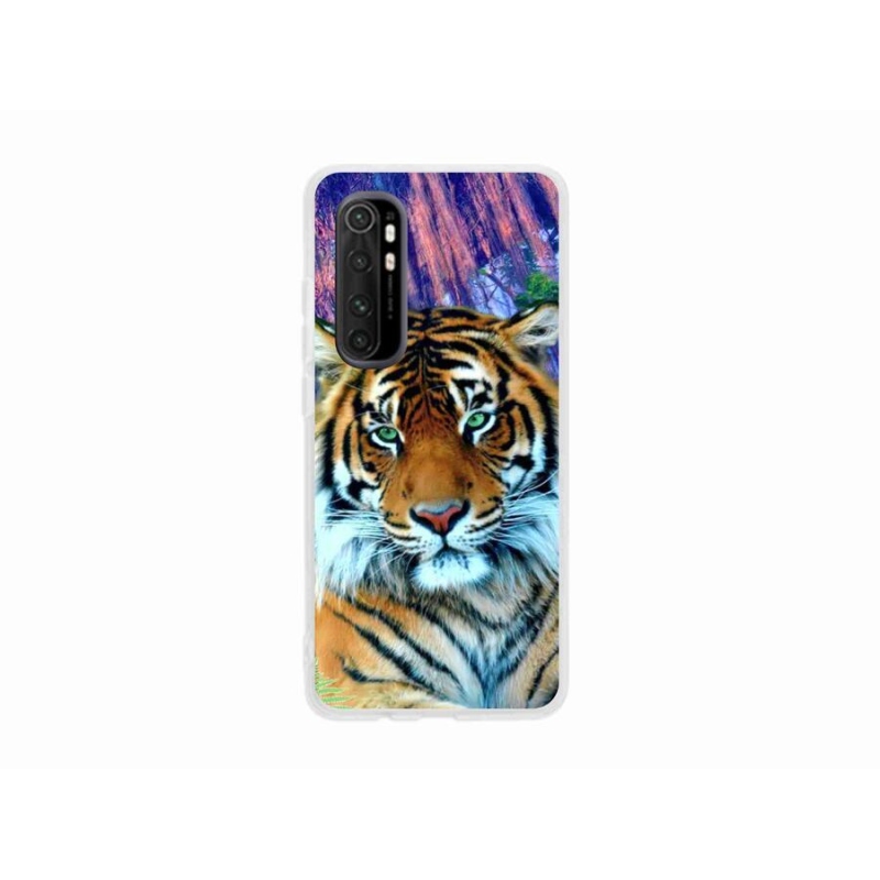 Gél tok mmCase a Xiaomi Mi Note 10 Lite készülékhez - tigris
