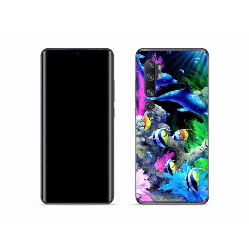 Gél tok mmCase a Xiaomi Mi Note 10 készülékhez - Sea World