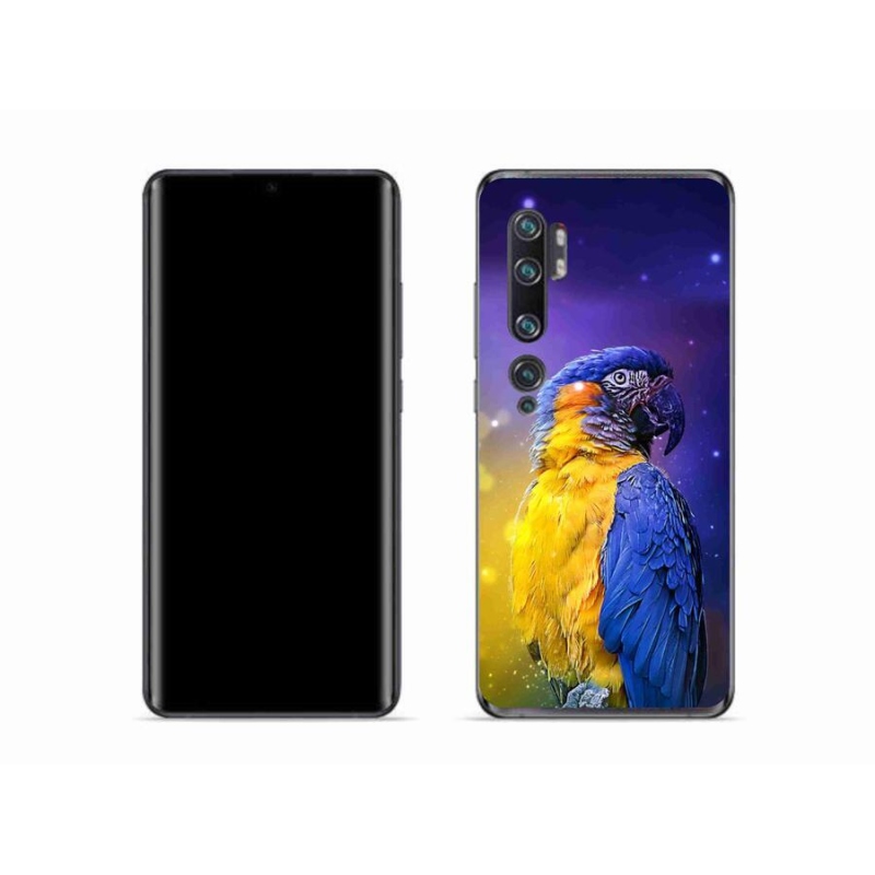 Gél tok mmCase a Xiaomi Mi Note 10 készülékhez - papagáj ara 1