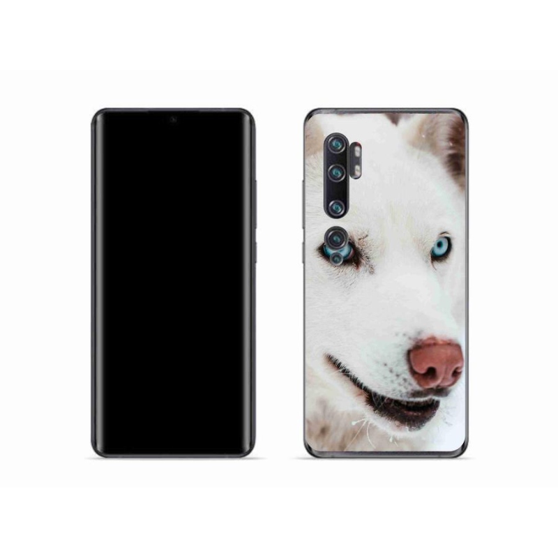 Gél tok mmCase a Xiaomi Mi Note 10 készülékhez - kutyaszemmel nézve