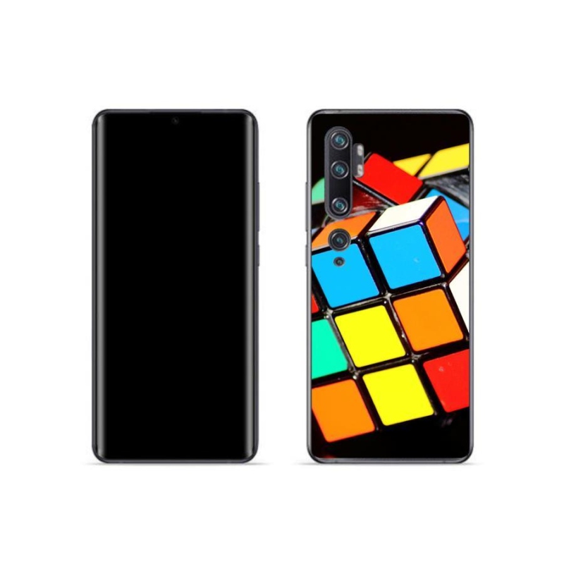 Gél tok mmCase a Xiaomi Mi Note 10 készülékhez - Rubik-kocka
