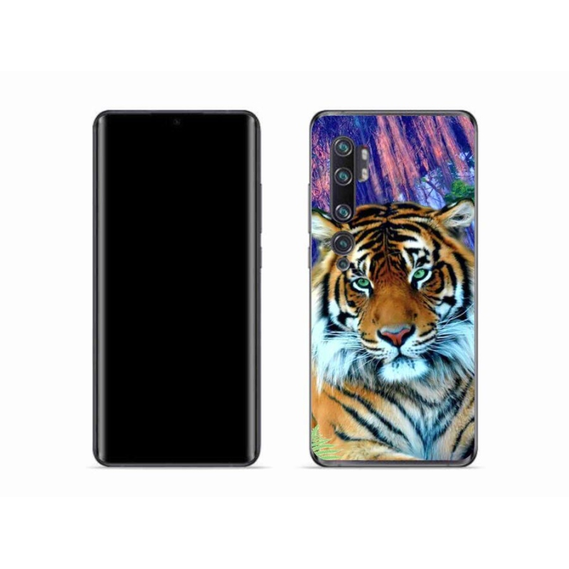 Gél tok mmCase a Xiaomi Mi Note 10 készülékhez - tigris