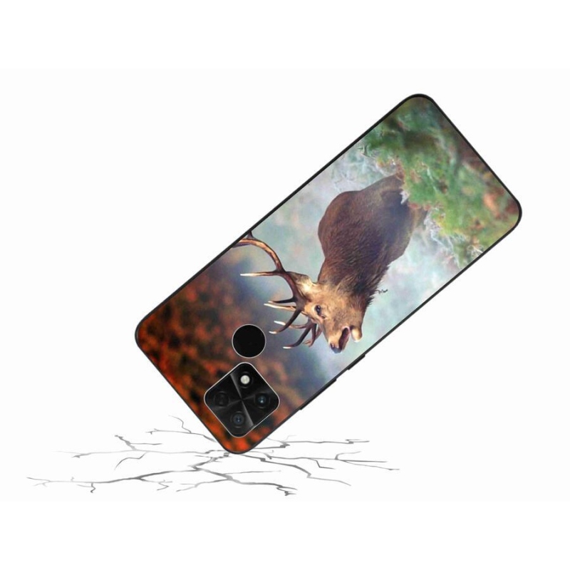 Gél tok mmCase a Xiaomi Poco C40 készülékhez - szarvas 2