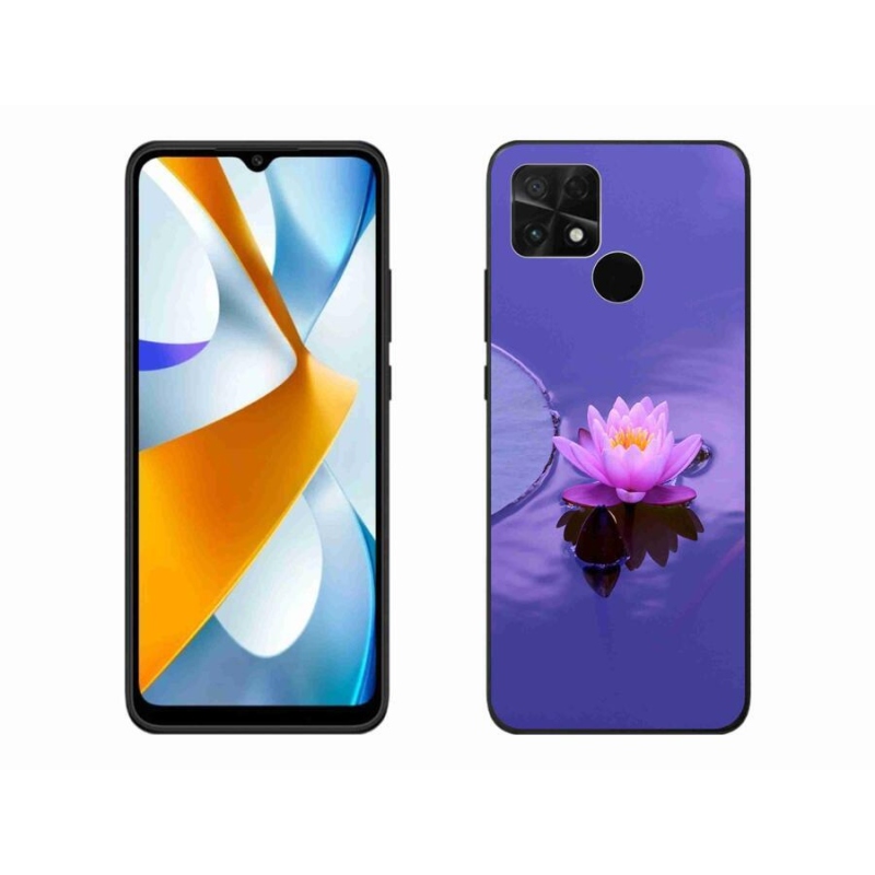 Gél tok mmCase a Xiaomi Poco C40-hez - virág a vízen