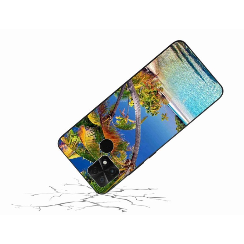 Gél tok mmCase a Xiaomi Poco C40 készülékhez - tengerparton